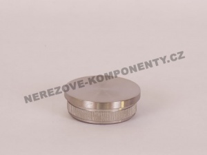 Koncovka nerezového držadla 42,4 mm - rovná