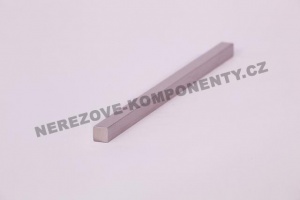 Nerezový prut 10x10 mm - 3 m